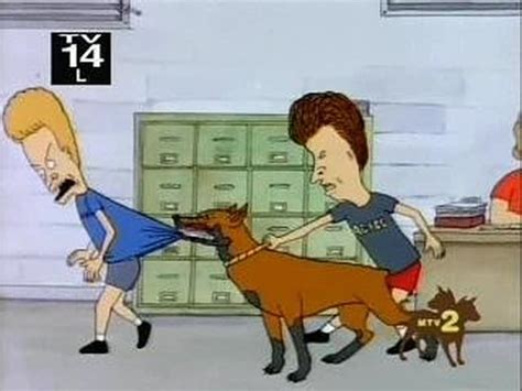 beavis and butthead dog bite|beavis and butt head.